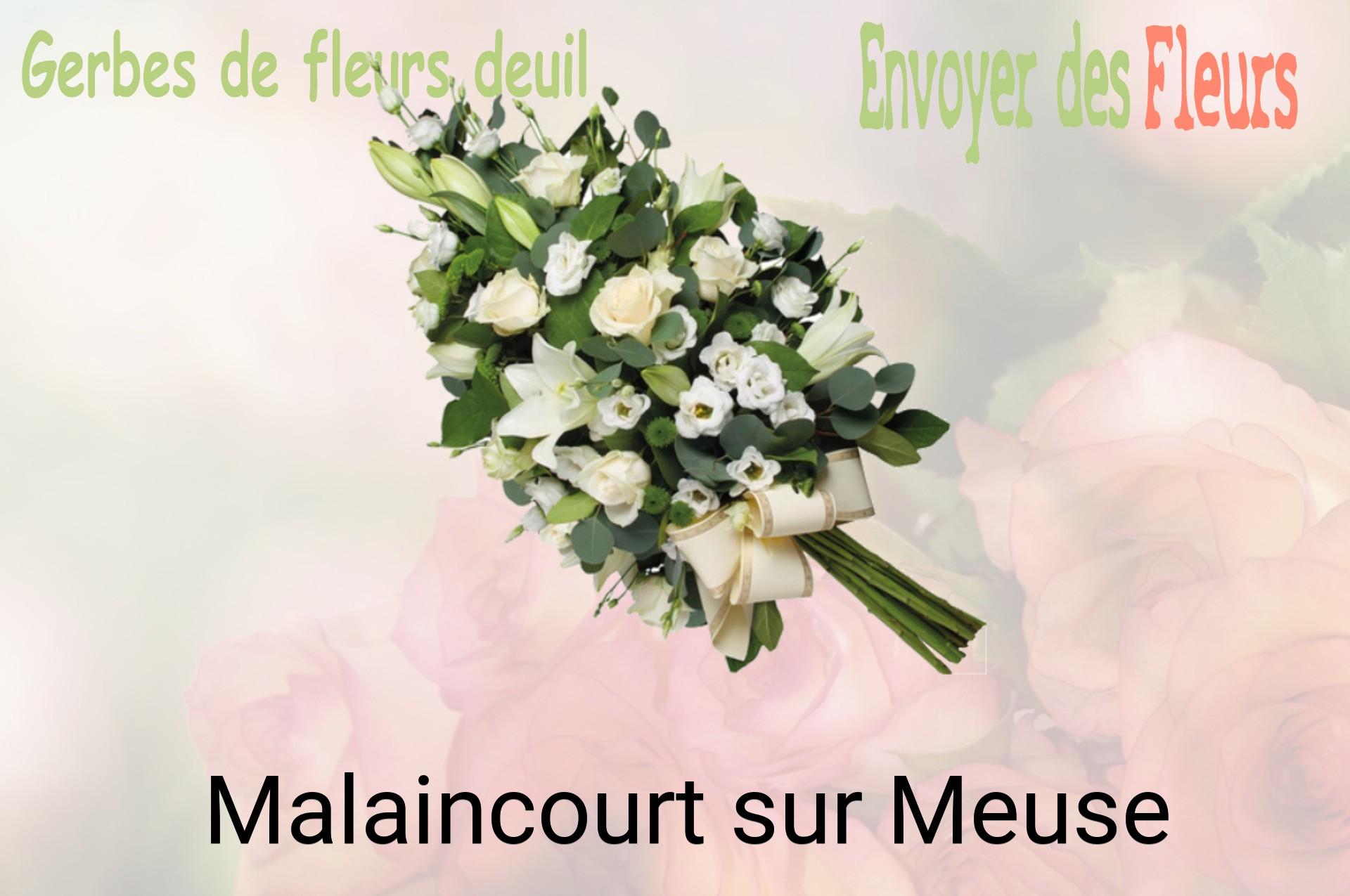 Gerbe de fleurs de deuil livrée à Malaincourt-sur-Meuse